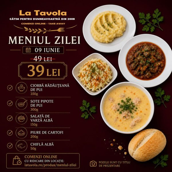 MENIUL ZILEI