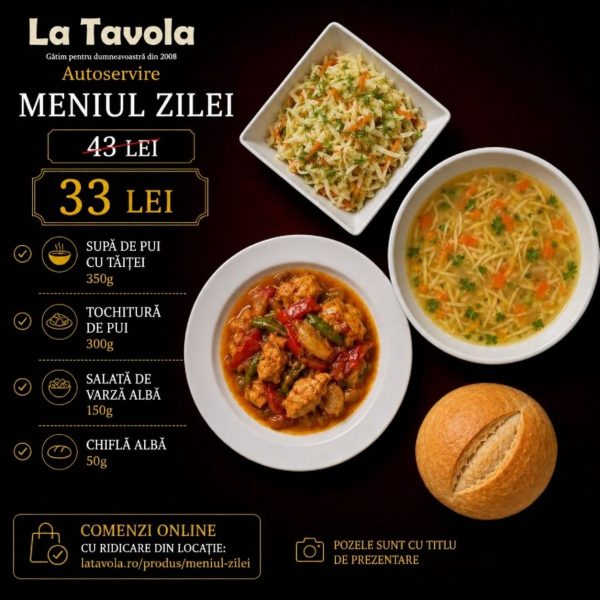 MENIUL ZILEI DUMINICĂ